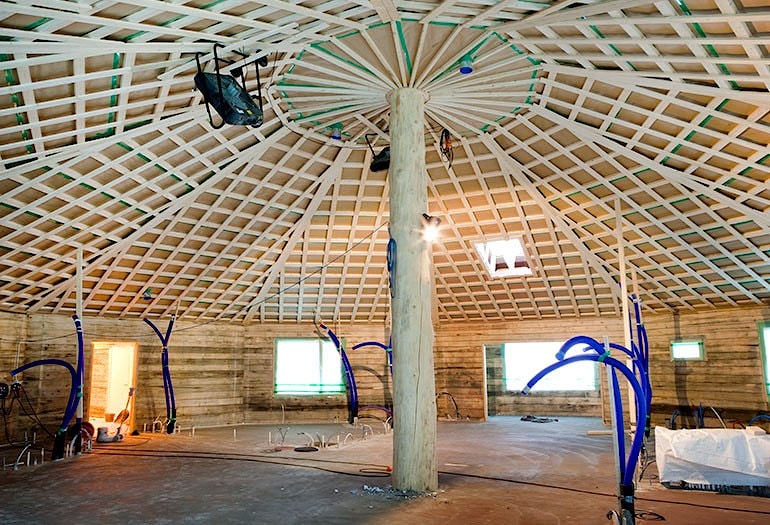 Как построить восьмиугольный дом