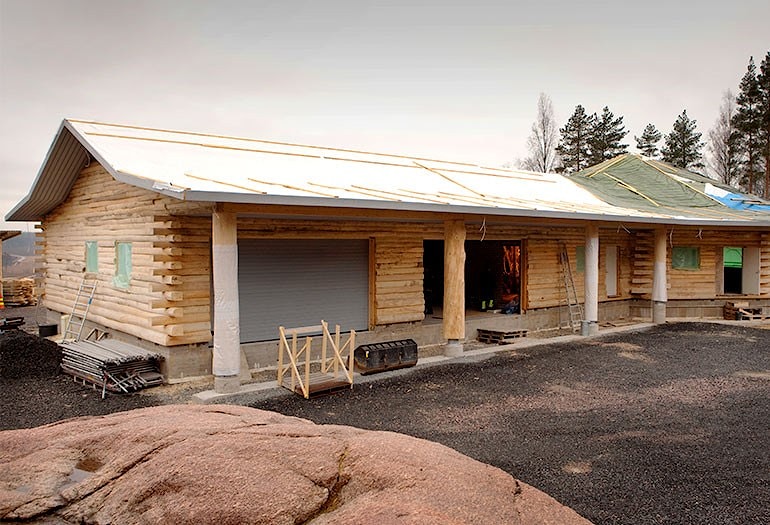 Как построить восьмиугольный дом