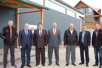 Руководство группы компаний MOST и Wood-Mizer