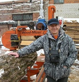 О причинах популярности оборудования Wood-Mizer на Дальнем Востоке рассказывает представитель фирмы Владимир Глазачев  