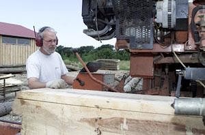 Преподаватель Датского университета начал свое дело с мобильным станком Wood-Mizer   