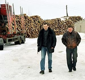 Первый распиловочный комплекс Wood-Mizer LT300   