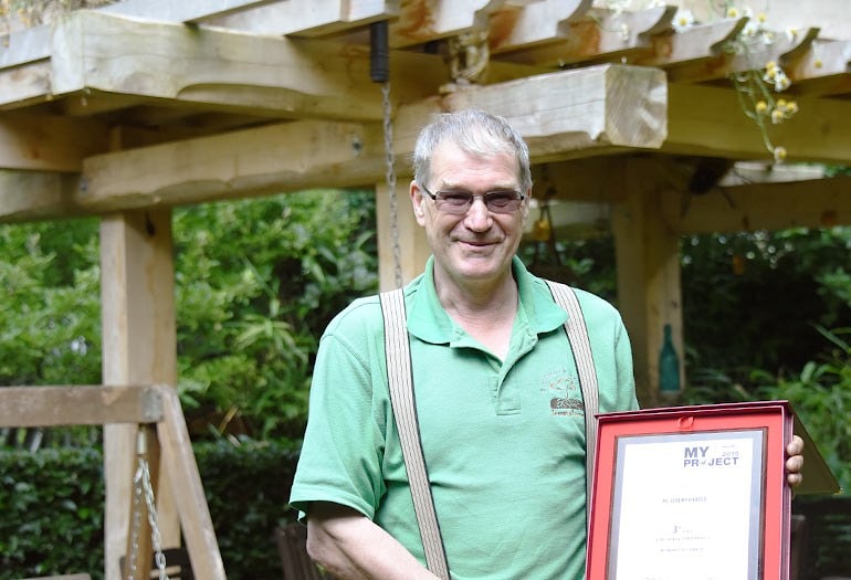 Лесовод Джереми Харпер занял третье место в конкурсе компании Wood-Mizer "Мой Проект 2015"