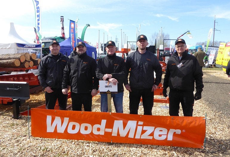 Команда Oberts и Wood-Mizer на выставке MAAMESS 2018  