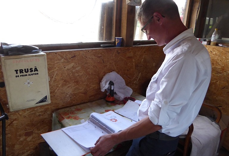 Руководство по эксплуатации станка Wood-Mizer стало настольной книгой инженера Раду Будана
