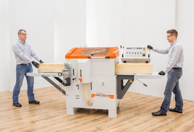 Wood-Mizer выводит на рынок четырехсторонний строгально-профилирующий станок MP360  