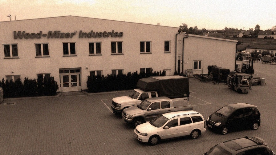 Так выглядел завод Wood-Mizer в Польше в конце ХХ века