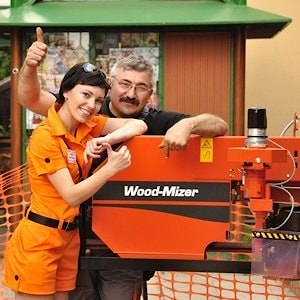 Впервые в Украине: на выставке в Львове представлен ленточный станок Wood-Mizer LT20B 