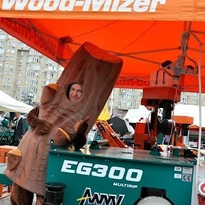 Кромкорез фирмы Wood-Mizer пользовался успехом на выставке в Киеве