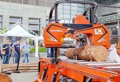 Презентация оборудования Wood-Mizer в Литве, местечко Антакалнис, 13 июня 2018