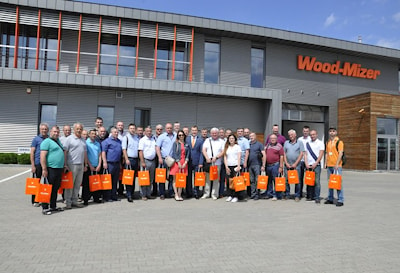 Работники украинских лесхозов посетили завод Wood-Mizer в Польше