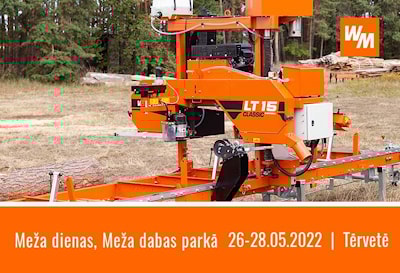 Дни леса в Латвии Meža Dienas, Тервете, 26-28 мая 2022