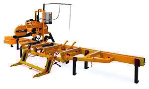 Ленточная пилорама Wood-Mizer LT40