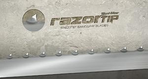 Wood-Mizer разработал новые ленточные пилы RazorTip со стеллитовыми наконечниками  