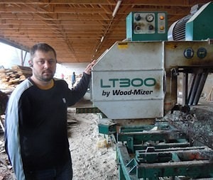 Молодой литовский бизнесмен развивает производство пиломатериалов  
