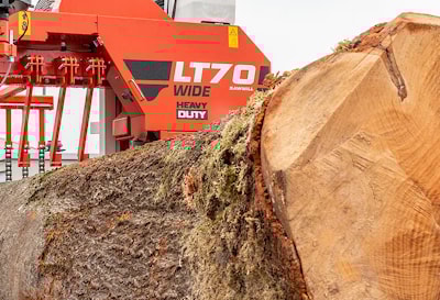 Wood-Mizer представляет ленточнопильный станок LT70 HEAVY-DUTY