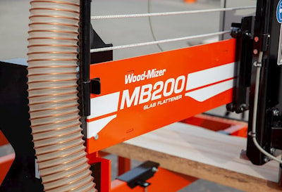 Wood-Mizer выводит на рынок SlabMizer – устройство для шлифования деревянных плит  