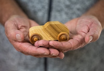 Интересный проект из Америки: деревянные игрушки для благотворительной акции  