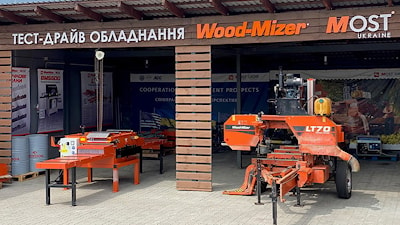 В Украинском представительстве Wood-Mizer проводятся тест-драйвы пилорам  
