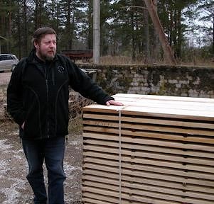 Эстонский пенсионер купил станок Wood-Mizer и работает в удовольствие