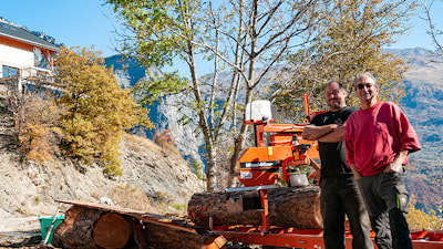 Лесопиление во французских Альпах: прелесть древесины в каждом проекте  
