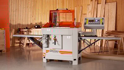 Wood-Mizer выводит на рынок новый четырехсторонний строгально-фрезерный станок MP280