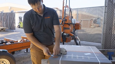 Как безопасно распаковать ленточные пилы из коробки